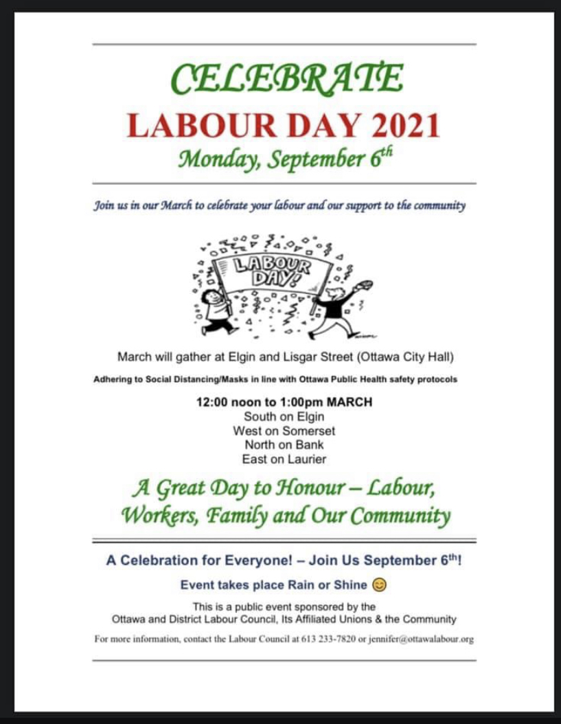 Labour Day 2021! IBEW Local 586