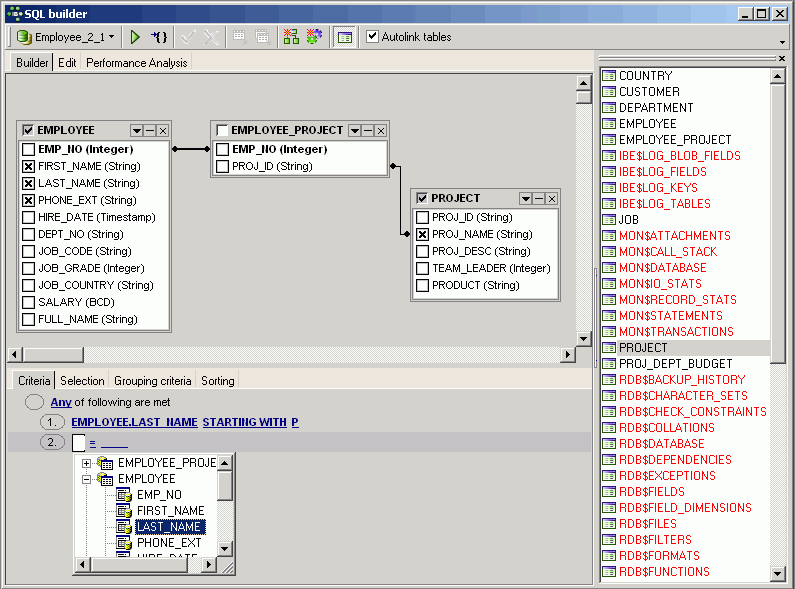 the database experts Doc/Query Builder