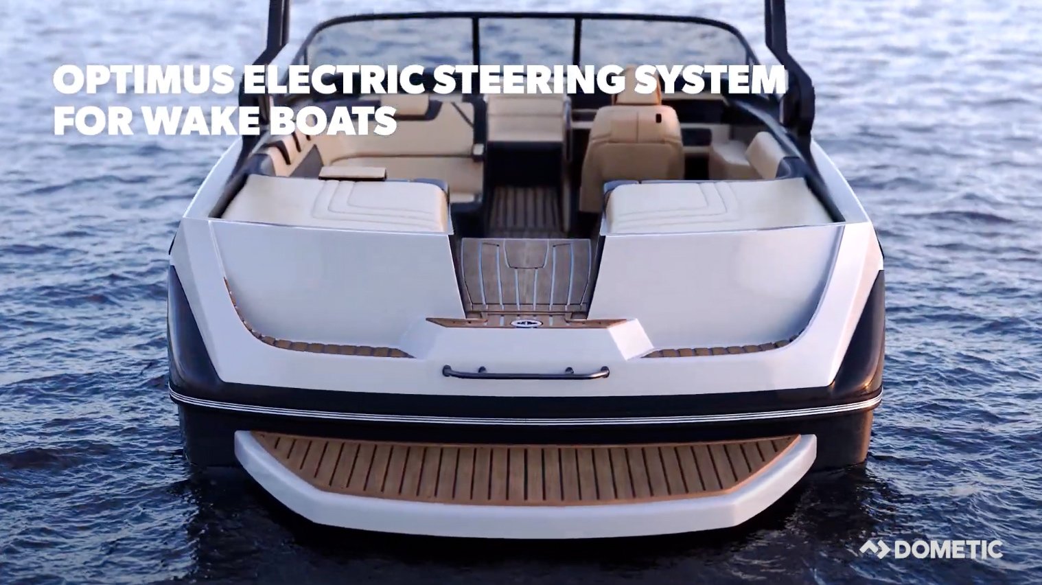 Dometic’s Optimus Electric Wake Boat Steering Receiving International