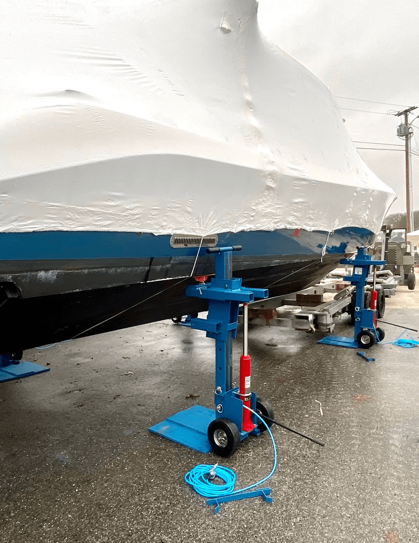 Brownell Boat Stands Introduces the BL8AIR Boat Lift System IBEX Show