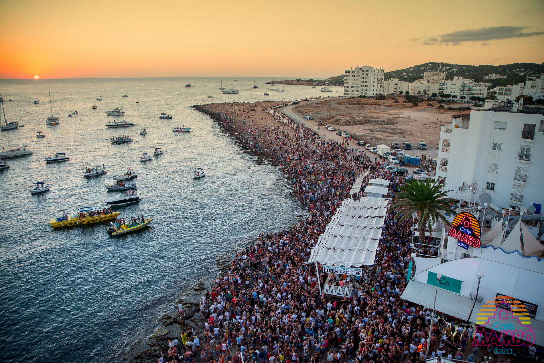 Puesta de sol en Sant Antoni Feeling