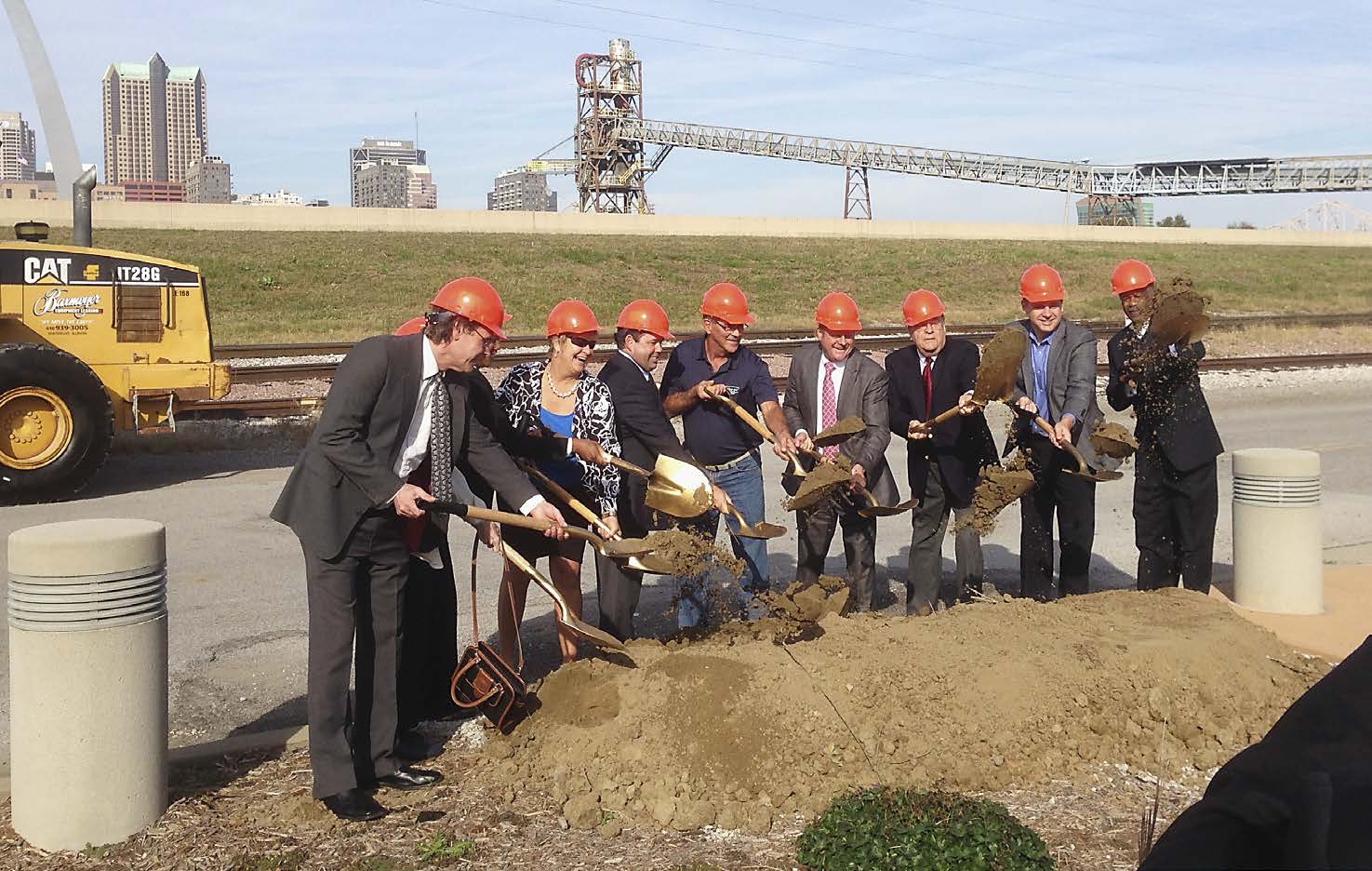 Players relish roles in East St. Louis riverfront development plan