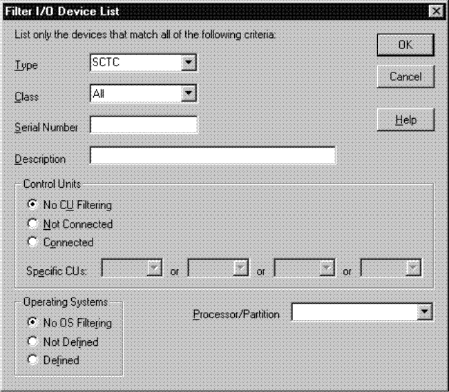 Define the CTC devices to the OS configuration