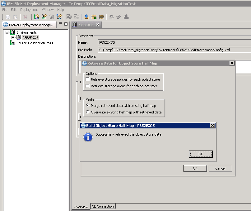 How to Use Deployment Manager to Migrate IBM Content Collector