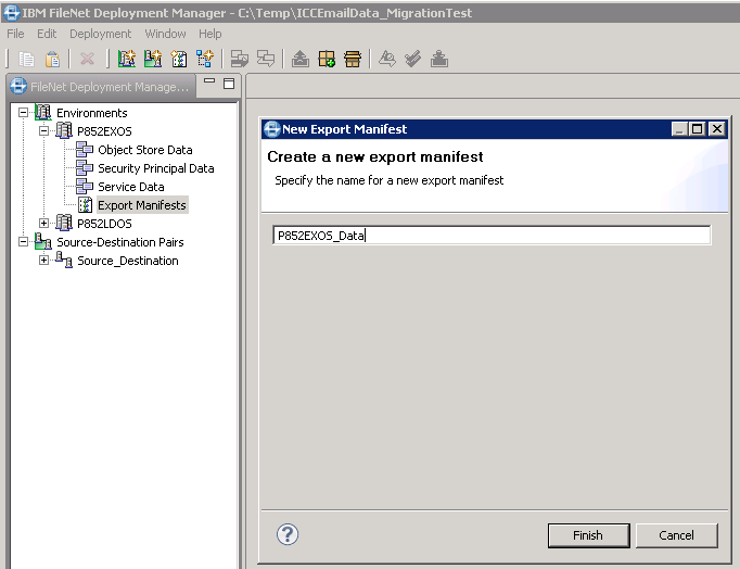 How to Use Deployment Manager to Migrate IBM Content Collector