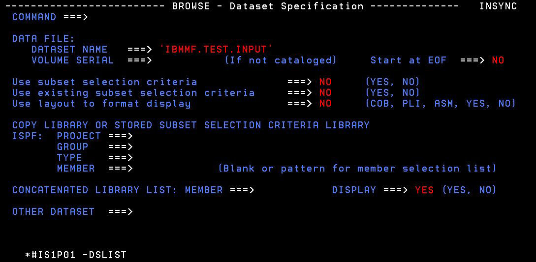 InSync Tutorial IBMMainframer