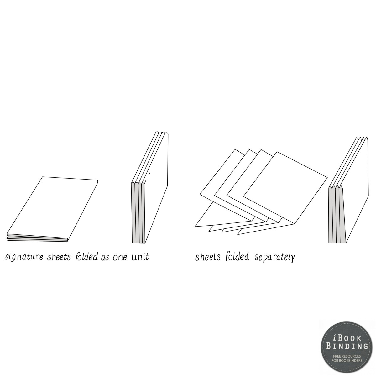 04. Folding the Sheets iBookBinding Bookbinding Tutorials & Resources