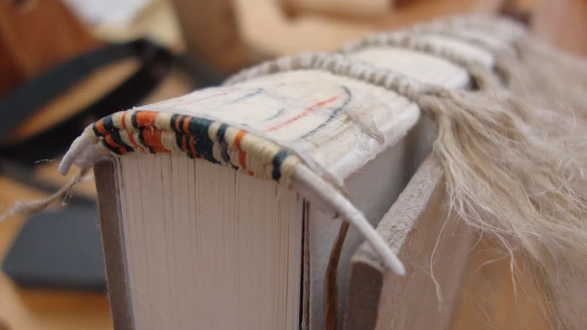 12. Making Bookbinding Headbands Tutorial iBookBinding Bookbinding