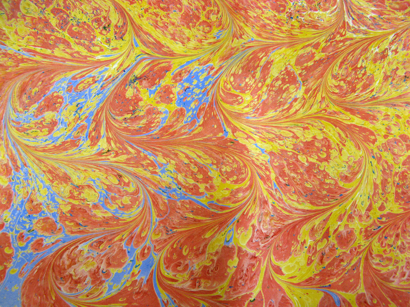Marbling Tutorials, Equipment & Photo Galleries iBookBinding Free Bookbinding Tutorials