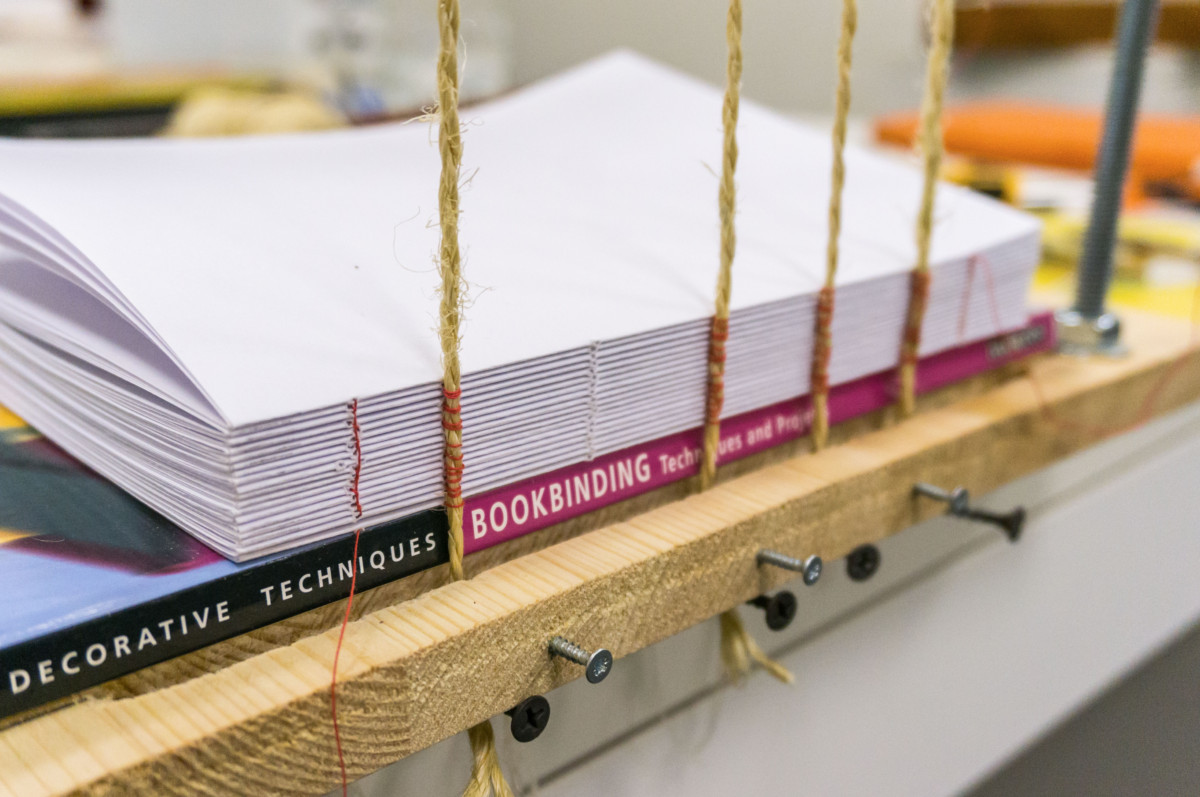 Simple Sewing Frame for Bookbinders Version 2.0 at My Etsy Store