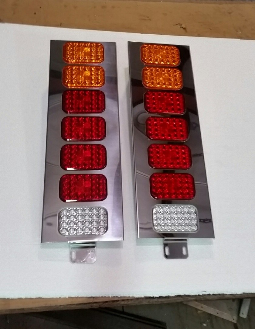 430380PSLEDRECT TAIL LIGHT CONVERSION KIT RECTANGULAR IBP Industries