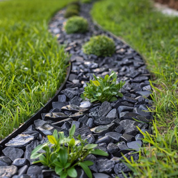 Plastic Edging for Garden & Gravel Areas IBRAN