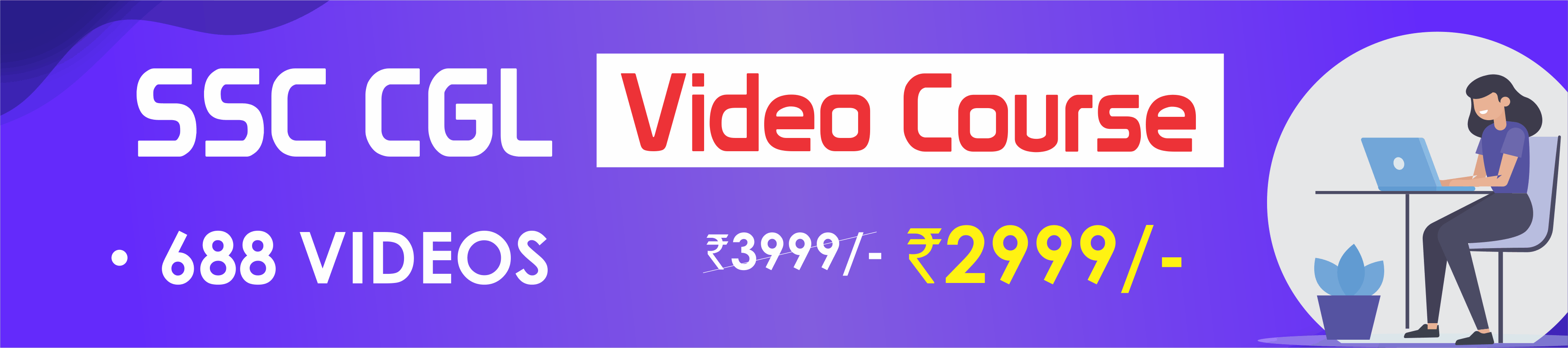 SSC CGL Online COURSE India's No.1 Video Course SSC CGL Online Coaching