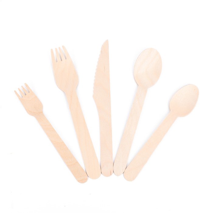 China Kitchen Cutlery Wholesale Wooden Tableware Fun For Partycamping
