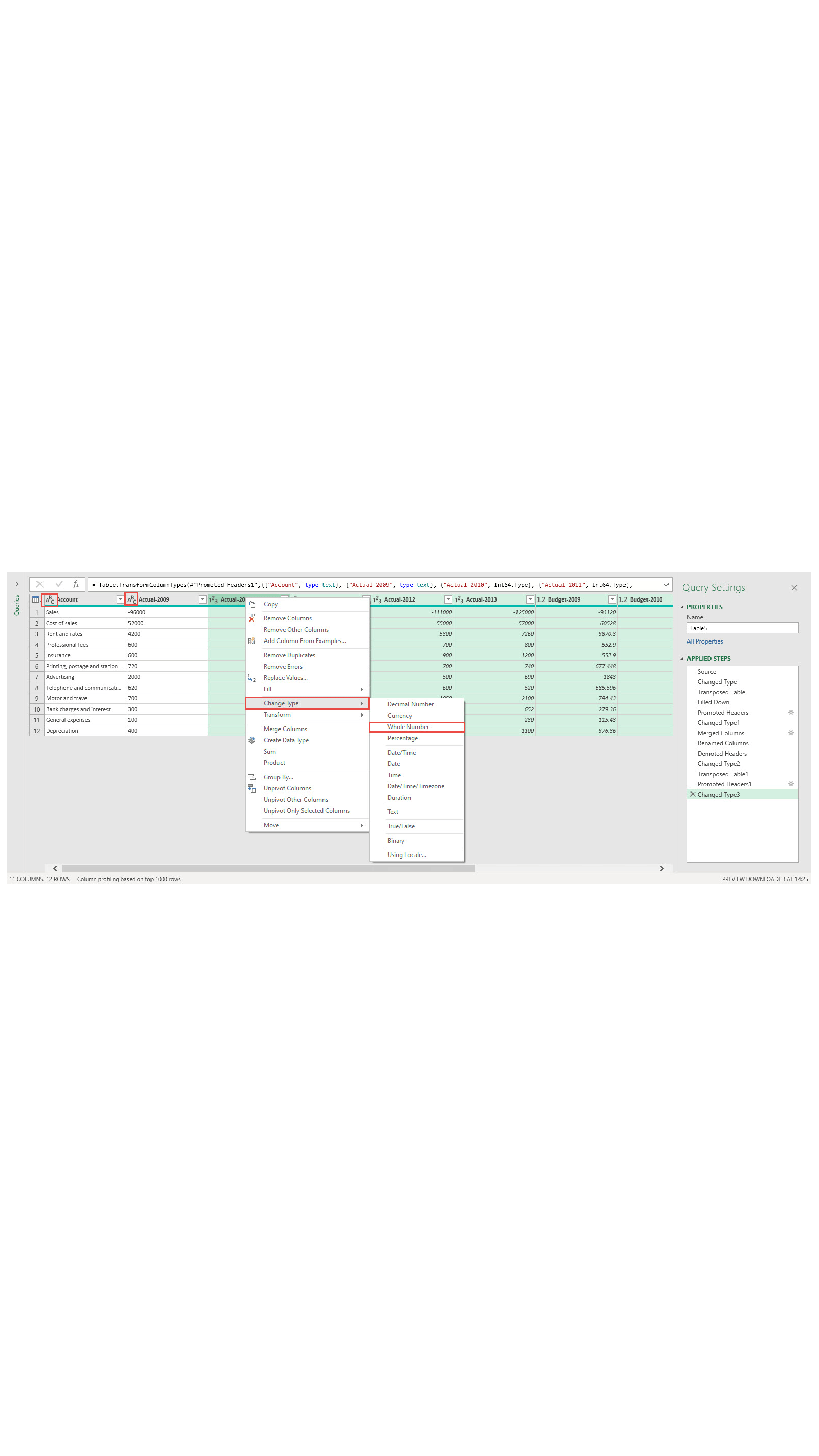 Using Data Types in Excel for management accounts ICAEW