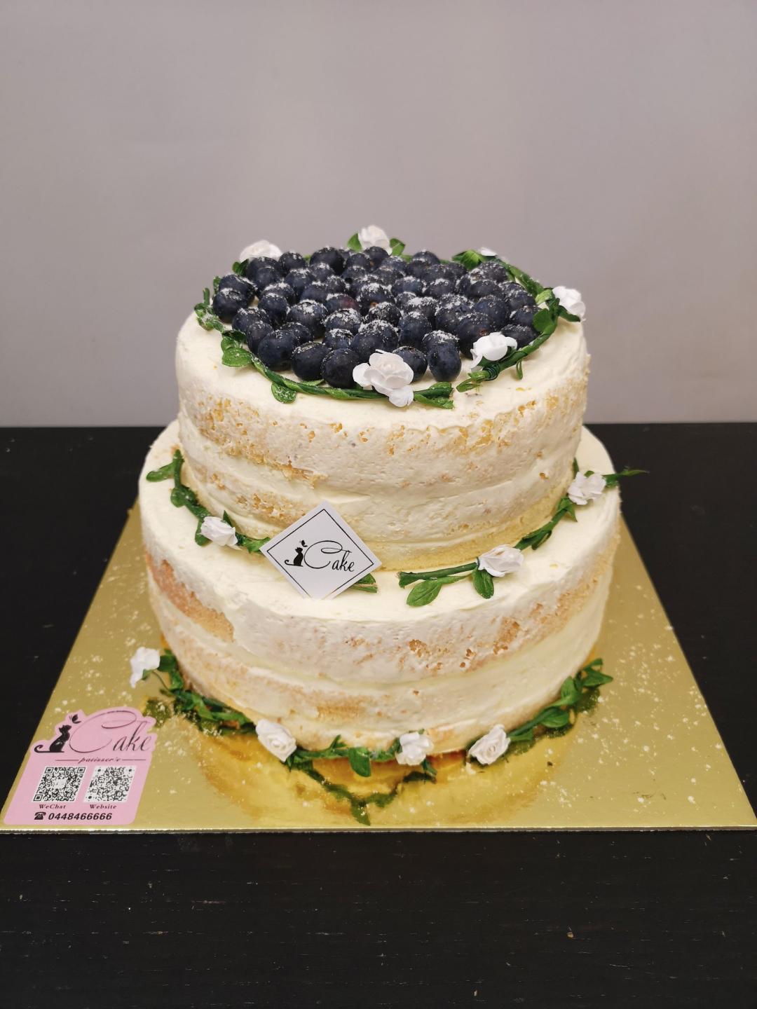 Blueberry Naked Cake iCake Custom Birthday Cakes Shop Melbourne Blueberry Naked Cake iCake Custom Birthday Cakes Shop Melbourne