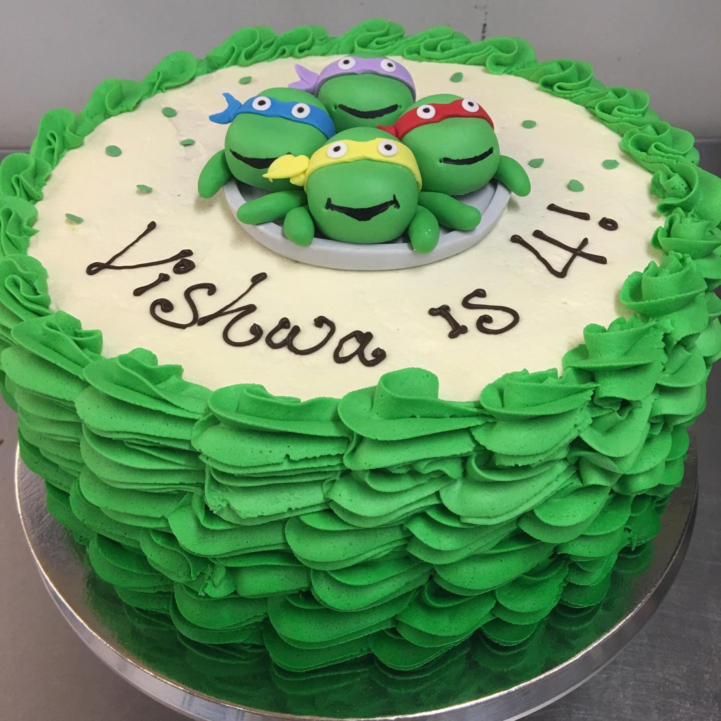 Ninja Turtles Cake iCake Custom Birthday Cakes Shop Melbourne