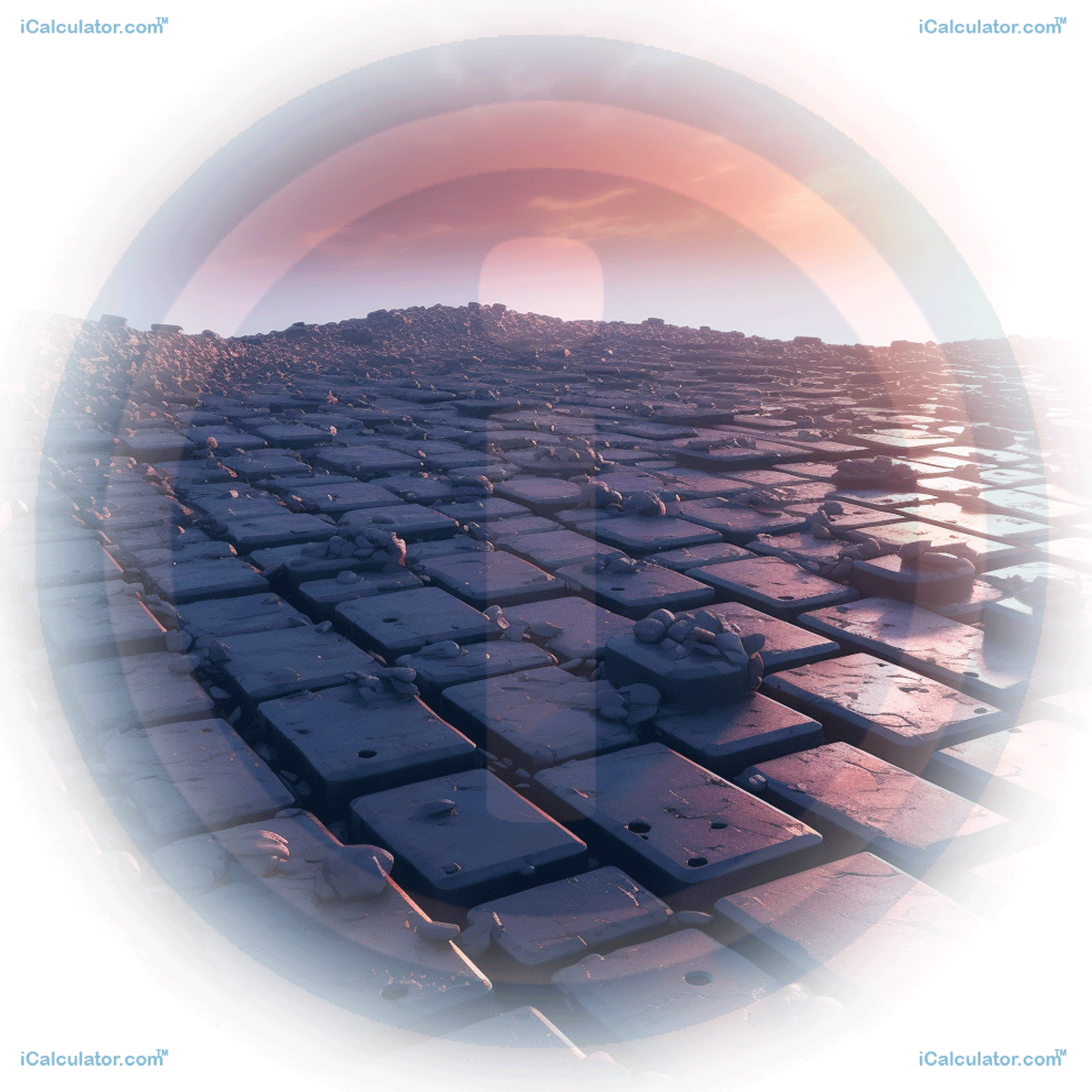 Rectangle Stepping Stones Calculator iCalculator™