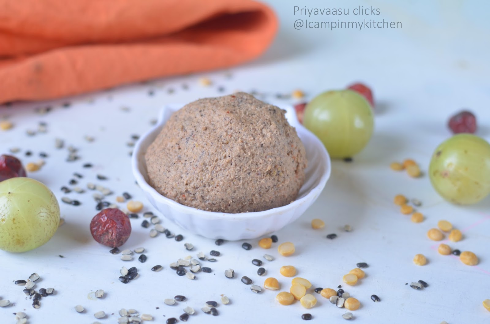 Nellikaai Thengai Thogayal/Amla & Coconut Chutney I camp in my kitchen