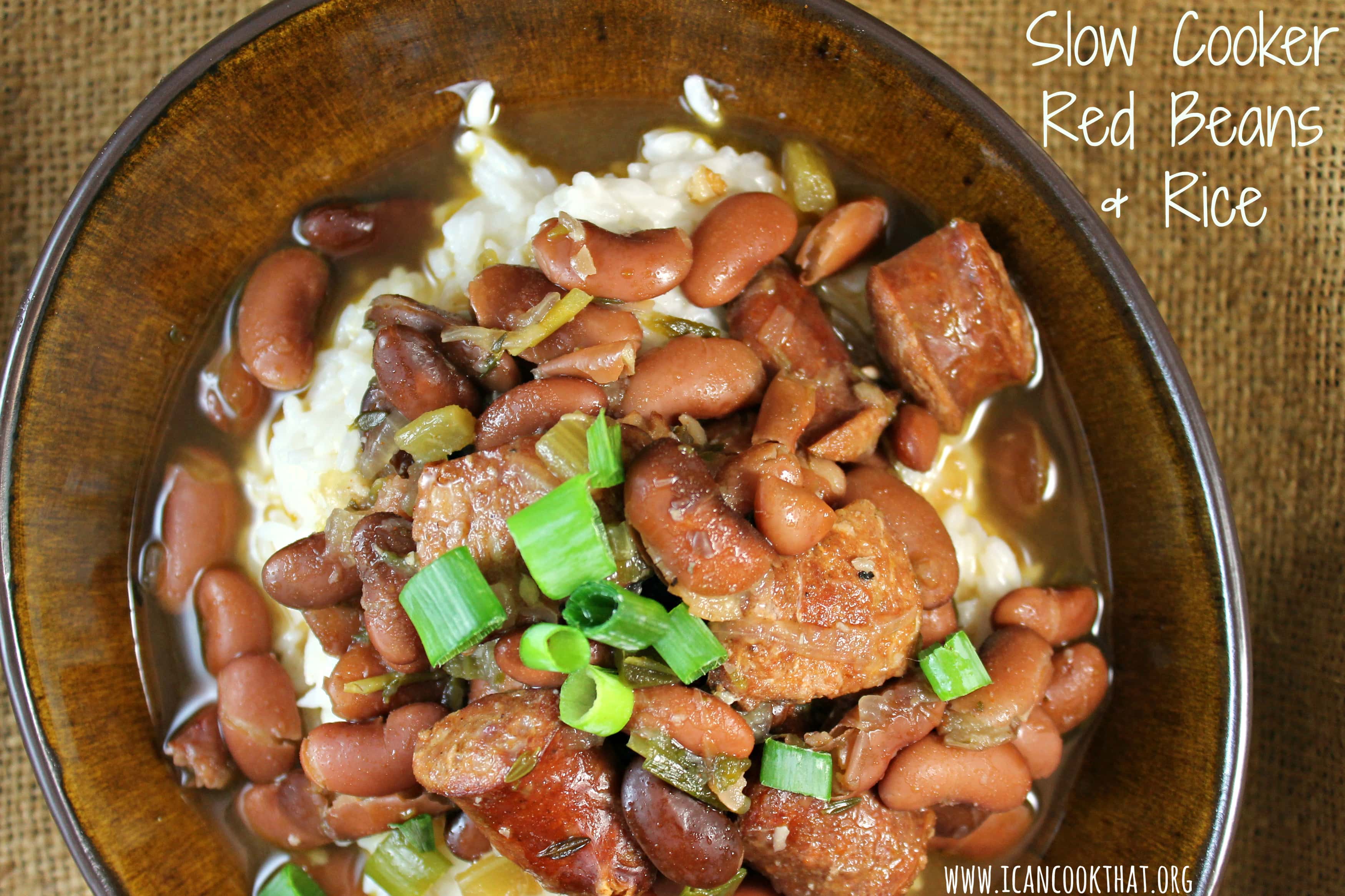 How To Cook Red Beans In A Slow Cooker at Claudette Zimmer blog