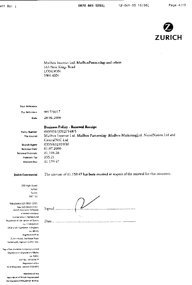 Registry Operator’s Proposal