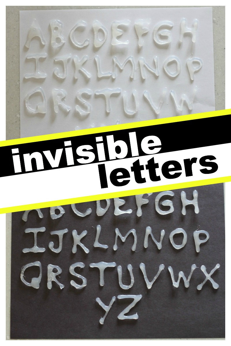 Invisible Letters I Can Teach My Child!