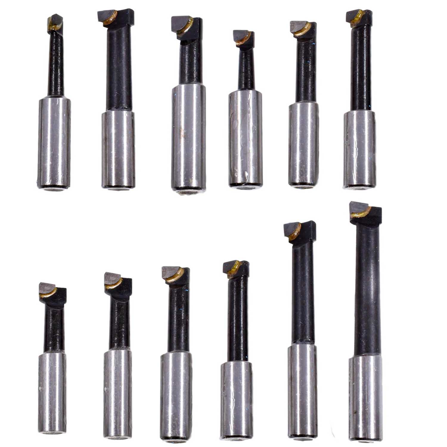 3/4" CARBIDE TIPPED BORING BAR BORING TOOL 12PCS SET icarbide