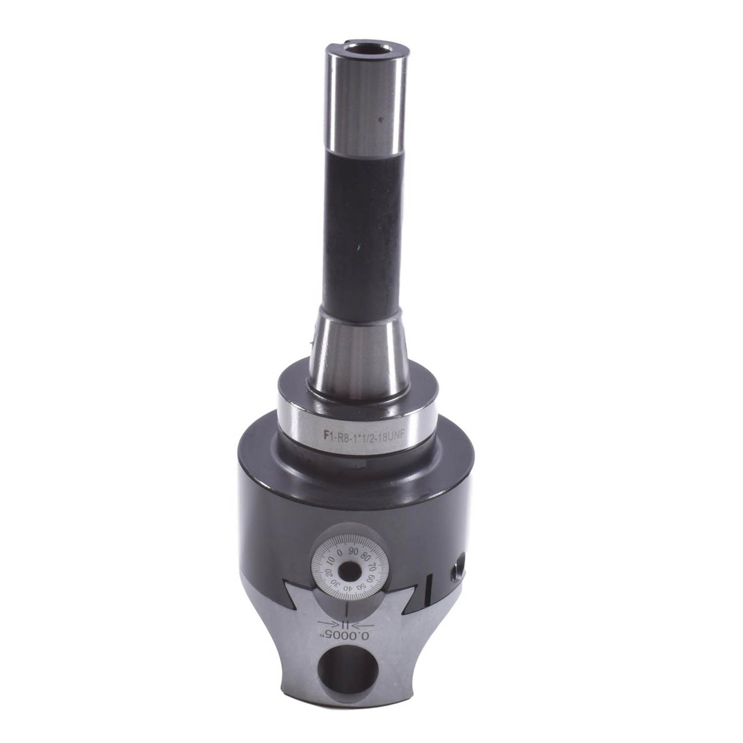 3" ADJUSTABLE BORING HEAD WITH R8 7/16 SHANK ARBOR 12PCS BORING BAR icarbide