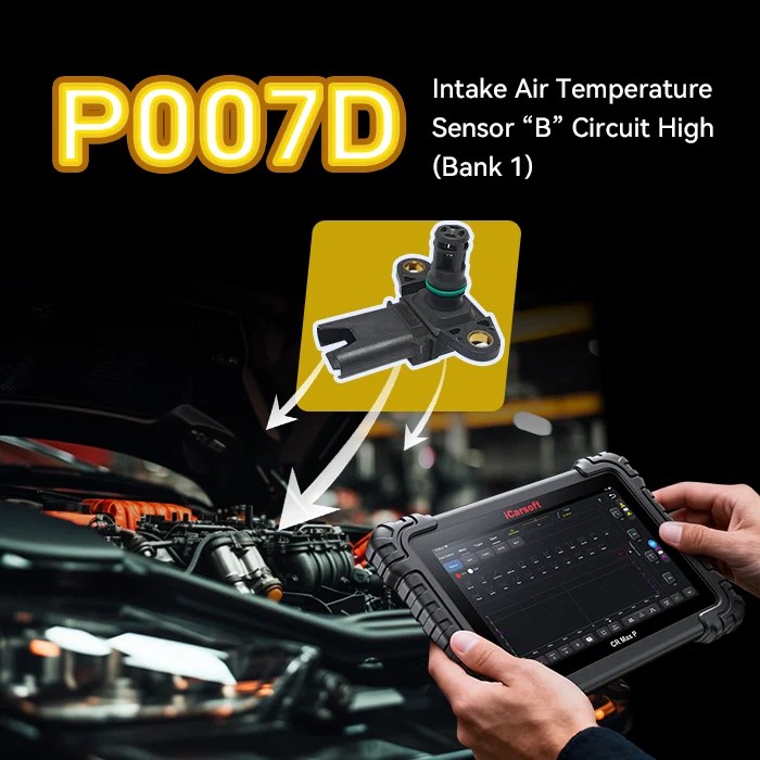 P007D Code Fix: Charge Air Cooler Temp Sensor B Circuit High