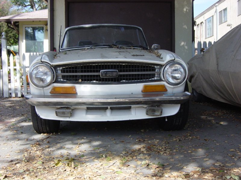 Triumph Tr6 V8 Swap