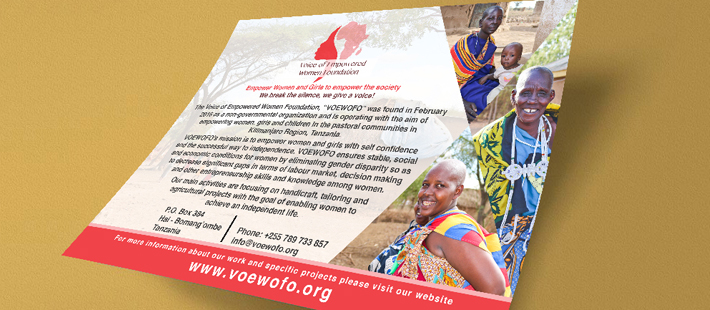 flyer against yellow background