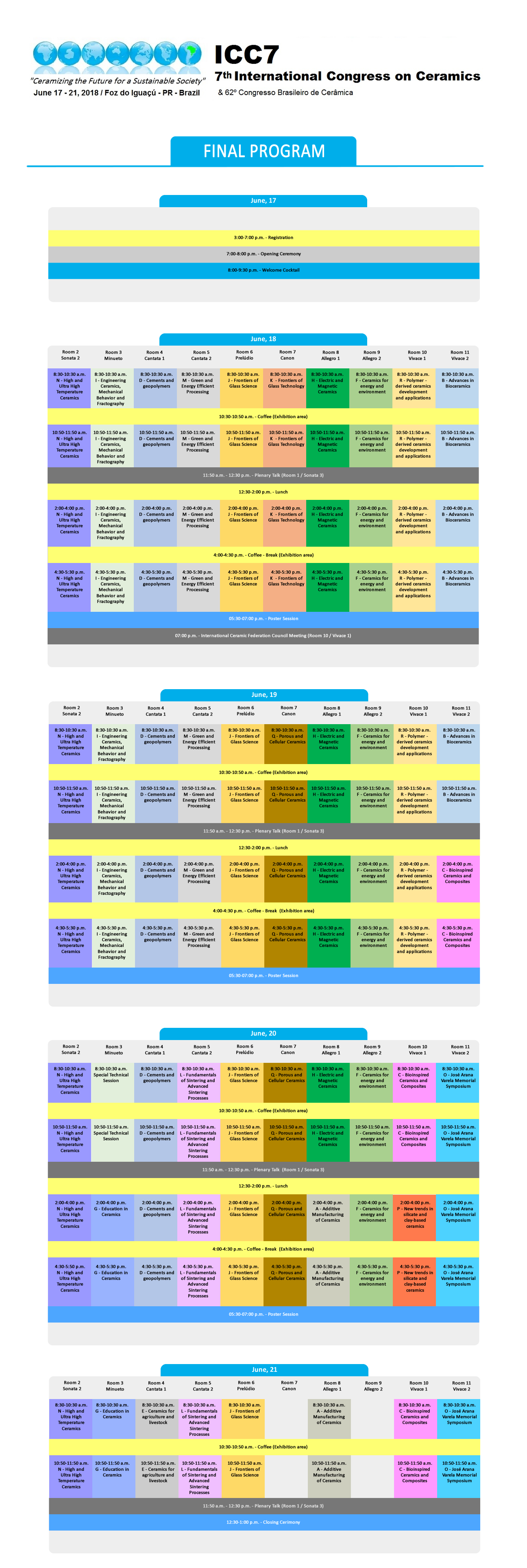 7th International Congress on Ceramics