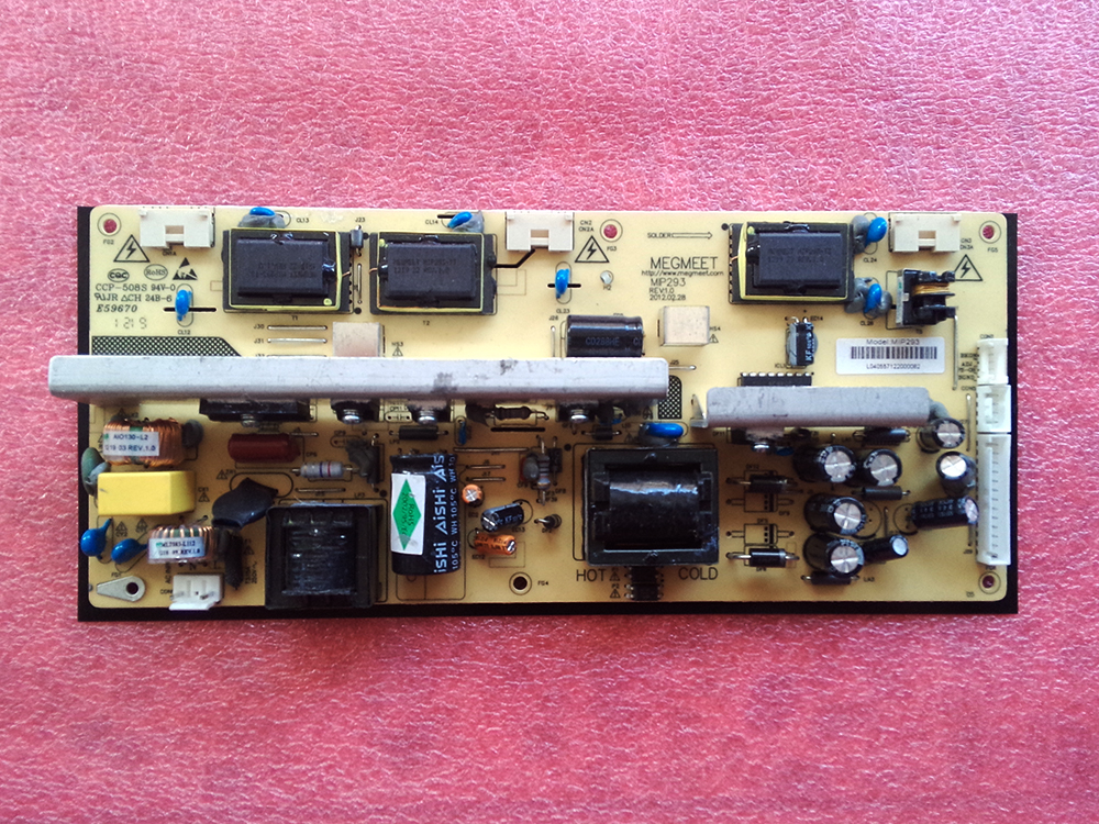 MEGMEET MIP293 TV power supply board,