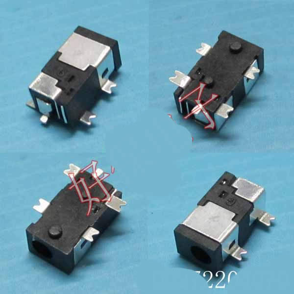 Tablets DC Jack 2.5mm pin 0.7mm 5-pin SMD VII, www.iccfl.com