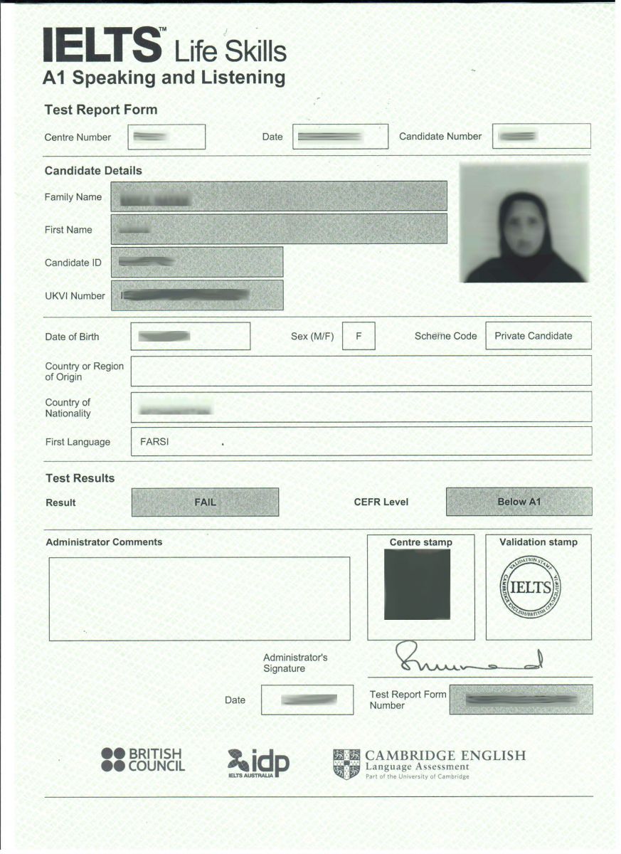 Best IELTS Life Skills A1 B1 Exam Pakistan A1 IELTS Life Skills Test