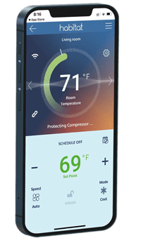 Habitat Thermostats | Ice Air | Innovative HVAC Solutions