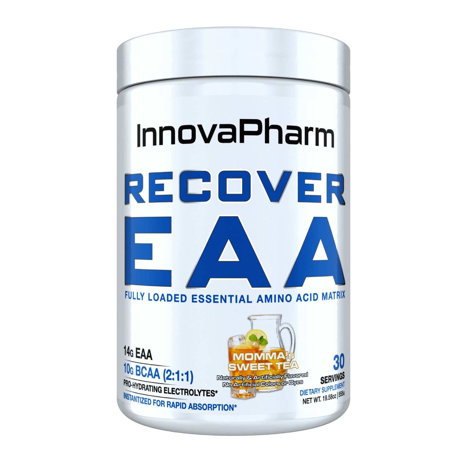 InnovaPharm Recover EAA 555g 30 servings Intra Powder Supplement