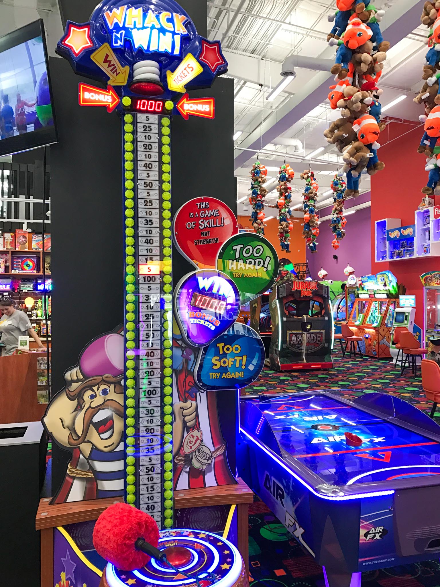 Whack 'N Win 9' & 11' Arcade Game OEM Parts, Service & Game Manuals