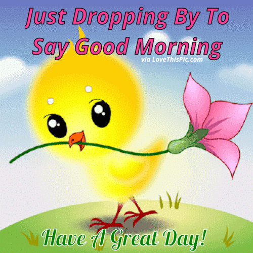 Good Morning Gif IceGif