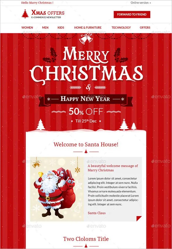 12 Amazing Christmas Newsletter Ideas That Are Sure to Sell