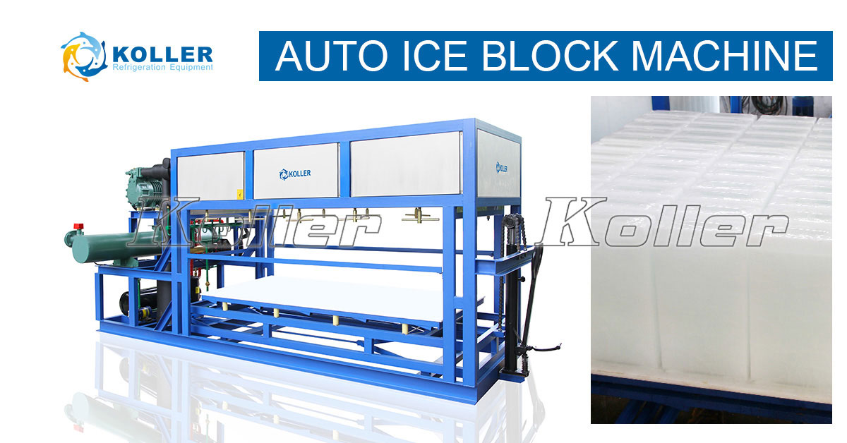 Ice block Machine 5 ton per day Koller Industrial ice block maker