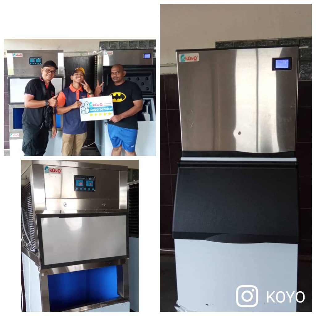 Thanks for new Customer in Johor Ice Machine Ice Maker Malaysia Commercial Ice Machine