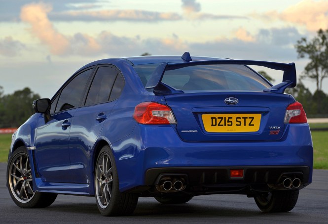 Subaru WRX STi rear