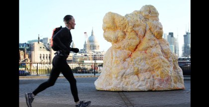 A gigantic ‘fatberg’ made of real lard appeared in central London