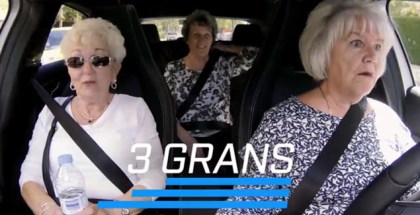Watch the hilarious footage of three grans on a wild road trip across Europe