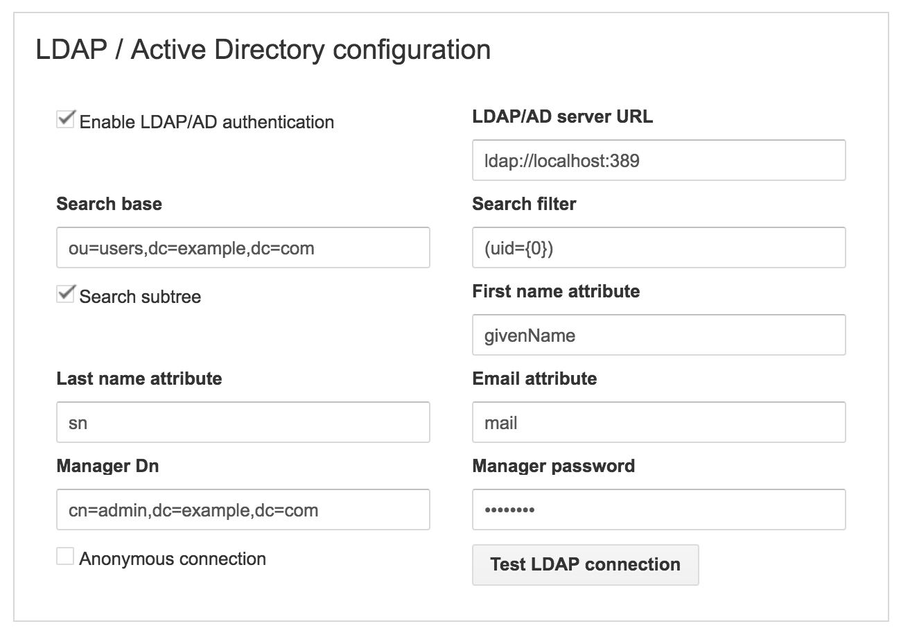 LDAP / Active Directory iceScrum