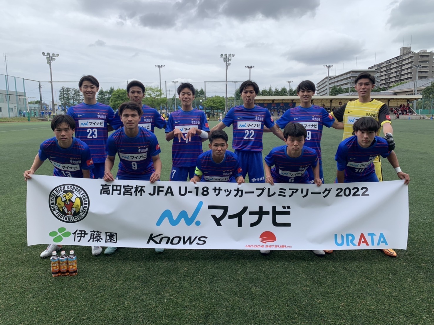 サッカー部 大会結果報告 プレミアリーグ 船橋市立船橋高等学校