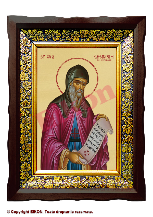 Sf. Cuv. Gherasim Din Kefalonia EIKON