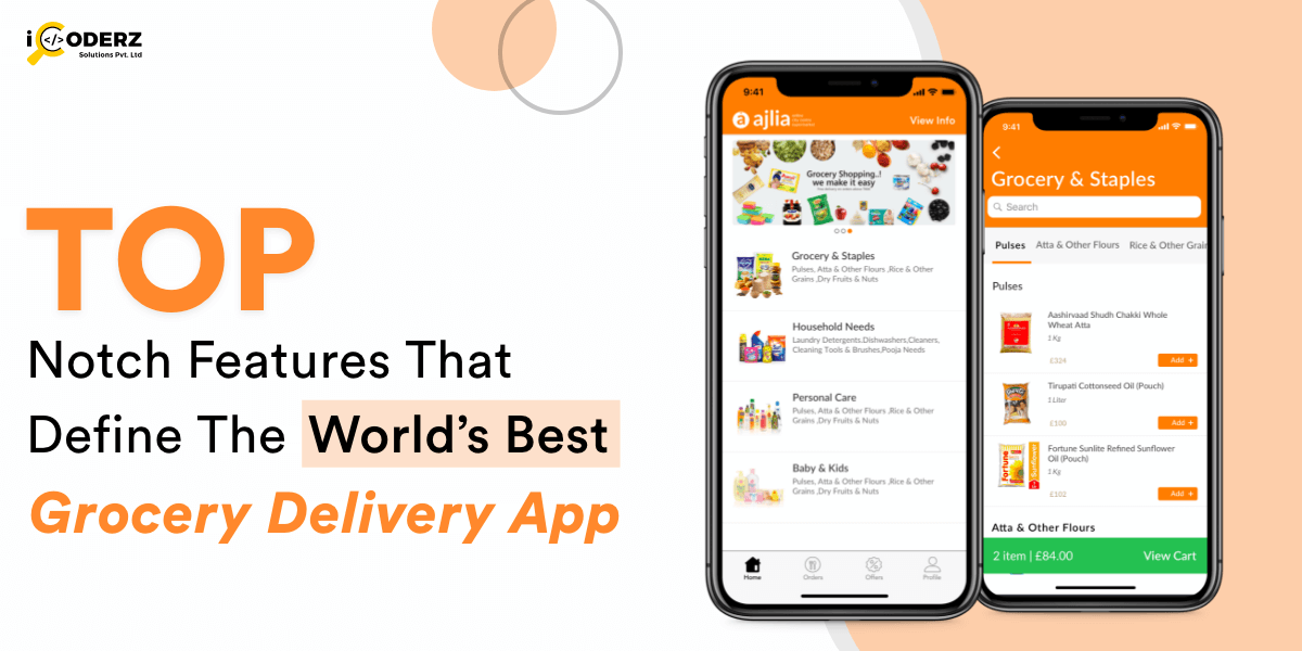 Topnotch Features that define the world’s best grocery delivery app