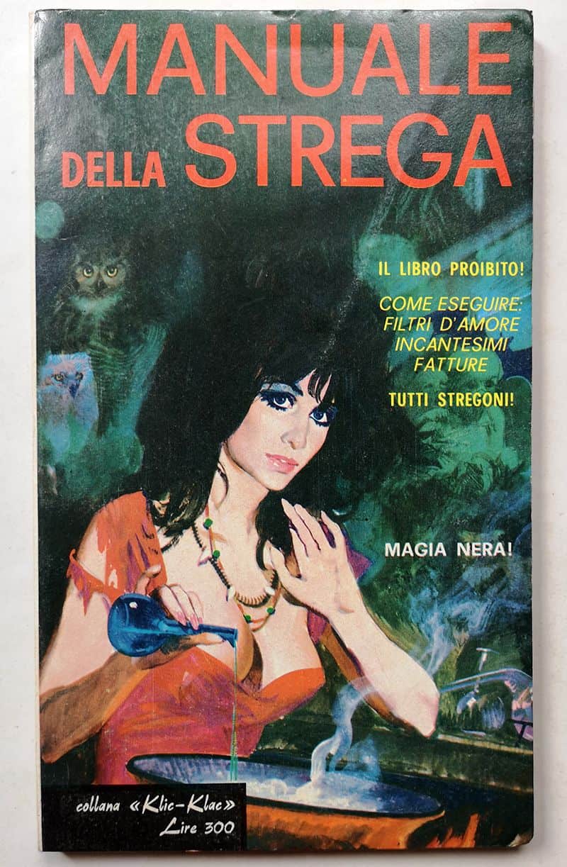 MANUALE DELLA STREGA Magia nera! Collana Clik Clak SEGI 1972
